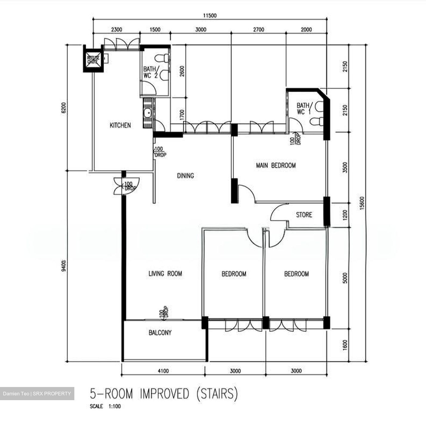 Blk 602 Eunos Rainbow (Bedok), HDB 5 Rooms #533762711